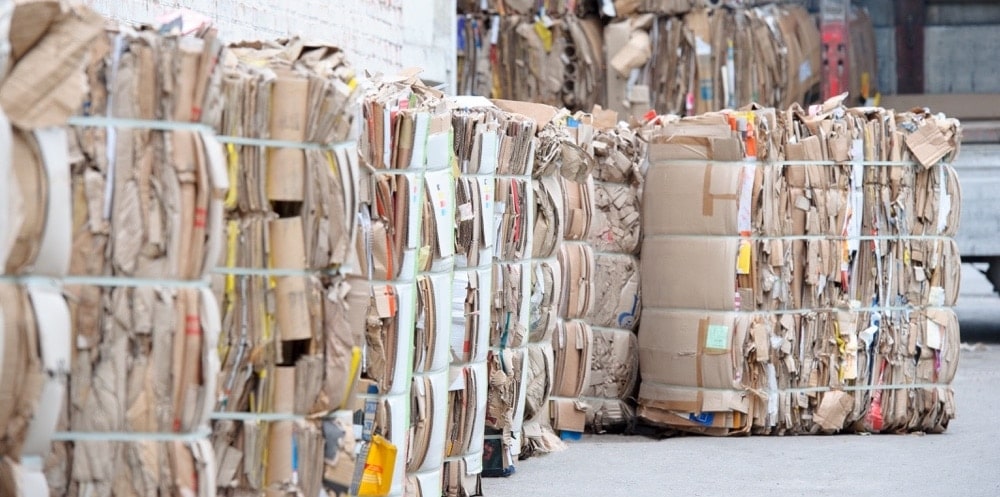 corrugated printed box recycling