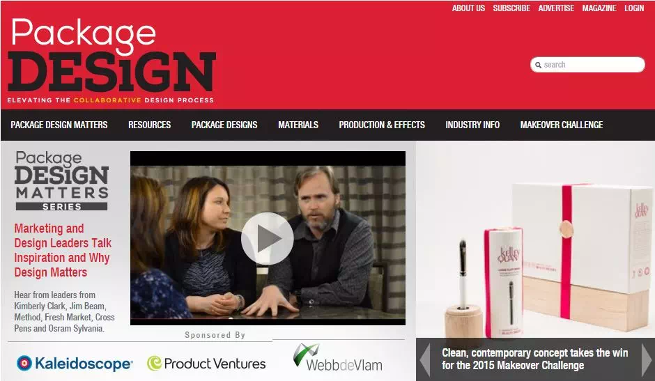 packaging design magazine - packaging design website