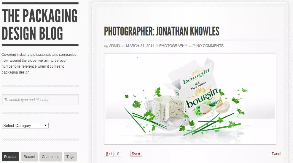 The packaging design blog - packaging design website
