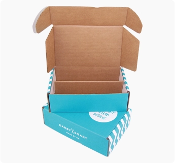 corrugated postage box, corrugated paperboard box, custom corrugated packaging box
