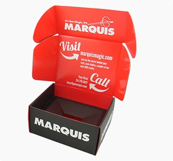 double side printed corrugated box
