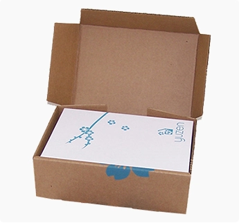 corrugated printed mailer, corrugated printed box