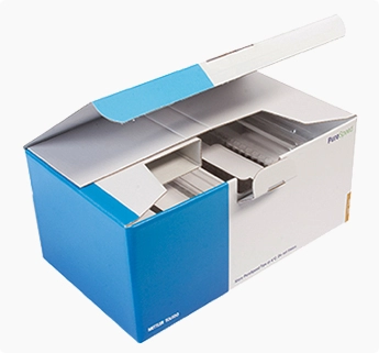 tuck top snap bottom corrugated printed box, custom diecut corrugated box