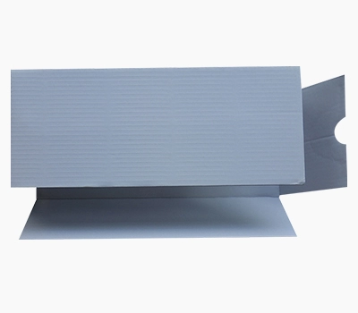 white corrugated insert inside the perfume paper box, cosmetic paper box