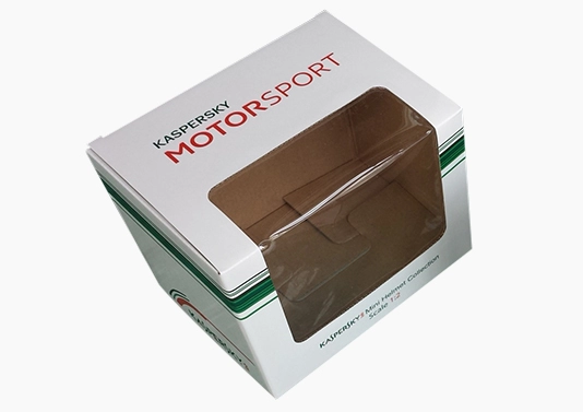 matte laminated custom paper box