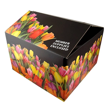 matte corrugated printed carton, box, center special corrugated carton