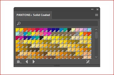 pantone color printing paper box