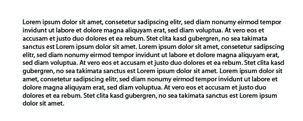 Black Small Text Printed in Rich Black