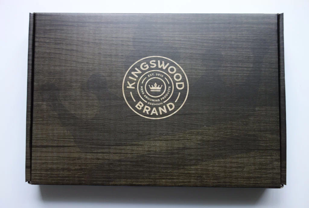 corrugated mailer box printed inside and outside
