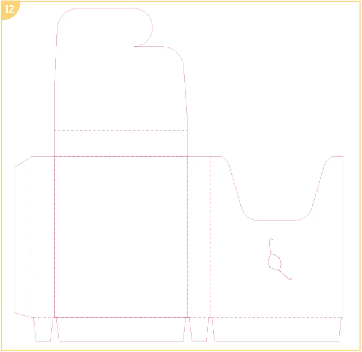 creating-a-prototype, paper box dieline template