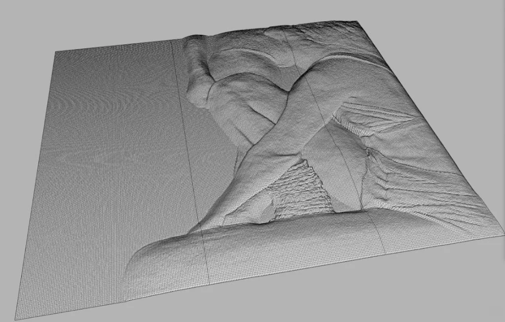 3D effect on a rigid paper box