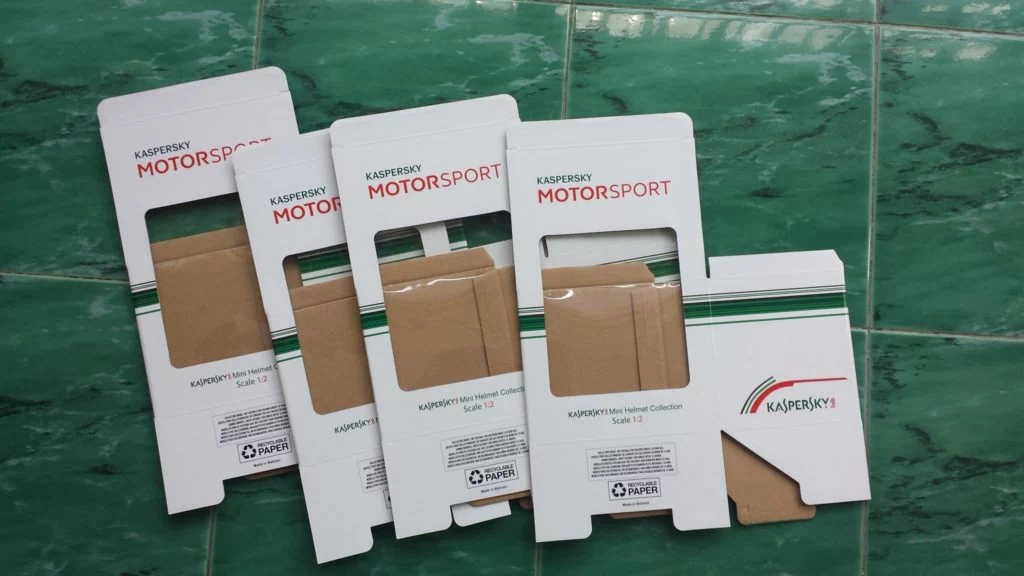 glossy printed E flute corrugated box