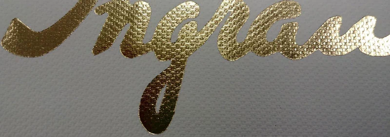 Gold foil Printed Paper Box