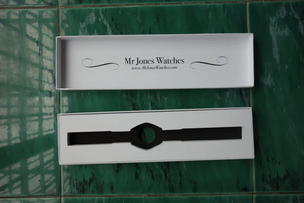 rigid paper box for watch packaging