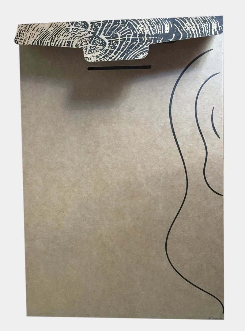 kraft paper printed box custom paper box