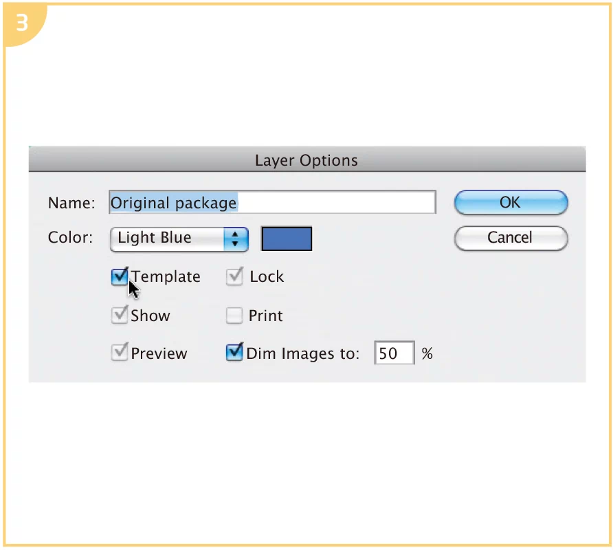 make-a-template-layer, paper box dieline template