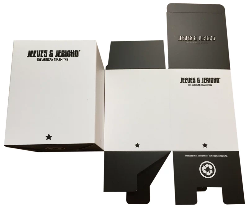 paper printed box with foil stamping and embossing