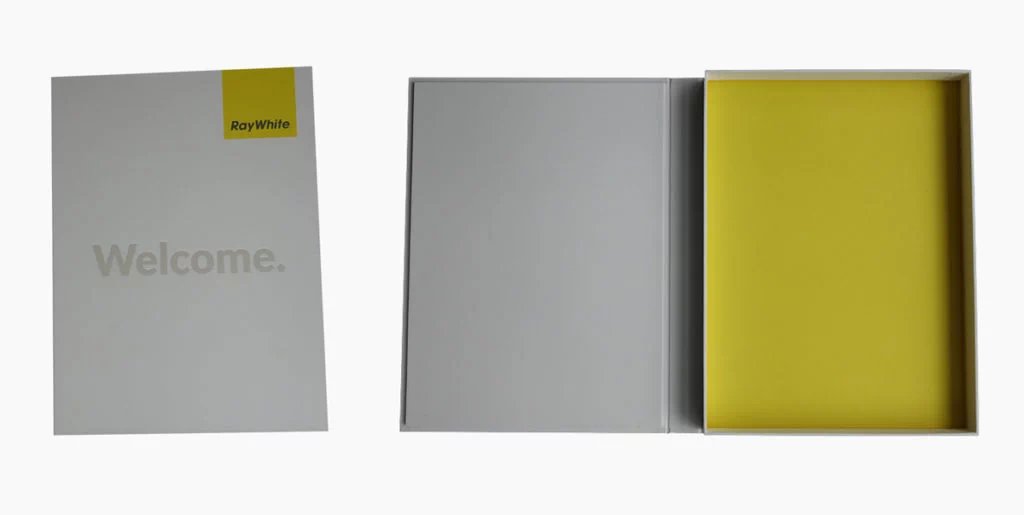 Custom paper presentation box