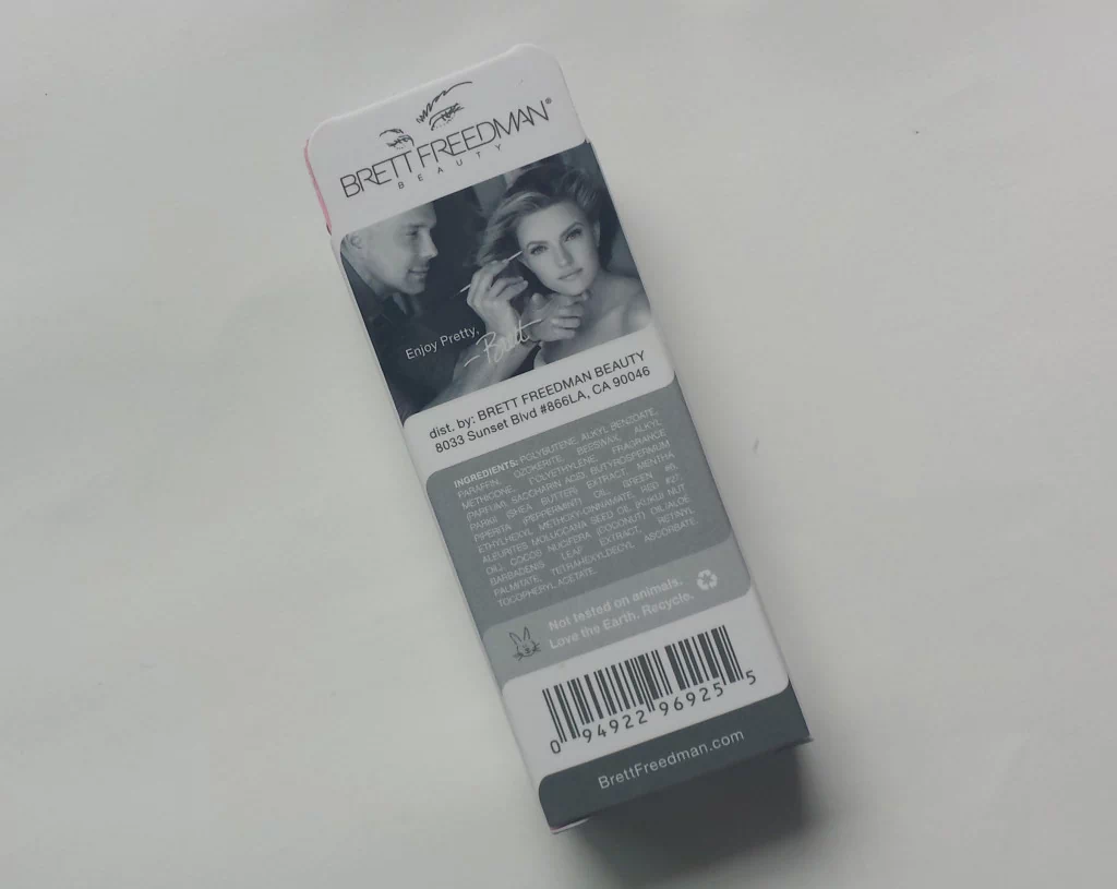 ste style cosmetic box with tab