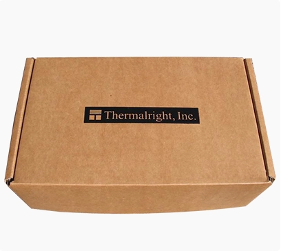 brown color electronics mailing box, E flute corrugated box