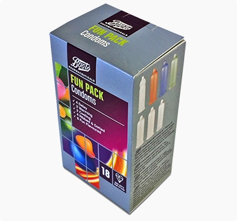 matte color printed paper box, paper printed box