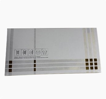 gold foil stamped paper box, paper printed box
