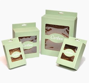 custom retail paper box with hanger tab, paper printed box