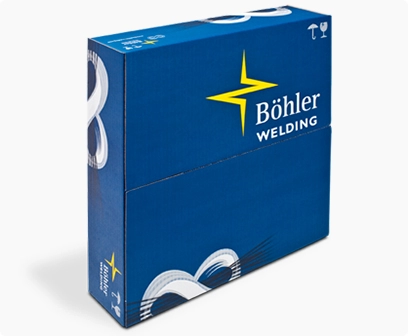 blue color corrugated printed box