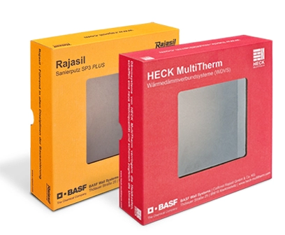 rigid paper box with clear window for retail products